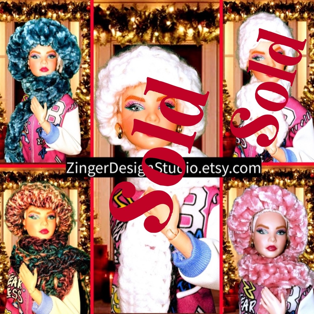 Hat and scarf sets
